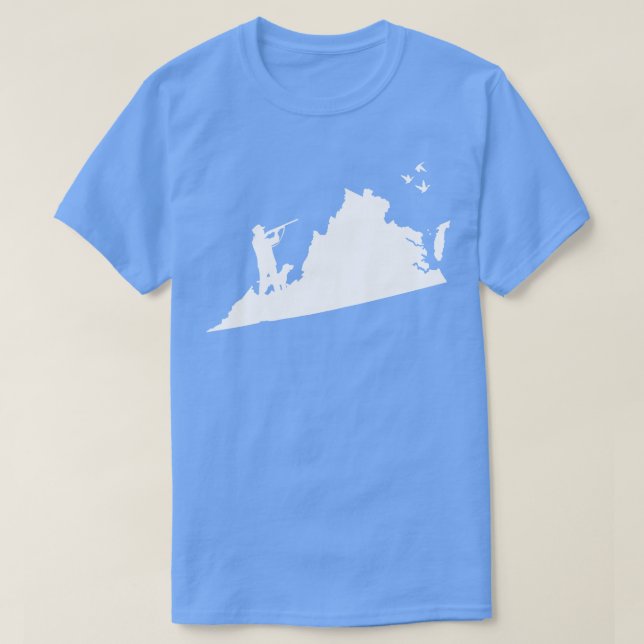 Virginia Duck Hunting T-Shirt (Design vorne)