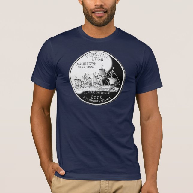 Virginia - Dunkelheit T-Shirt (Vorderseite)