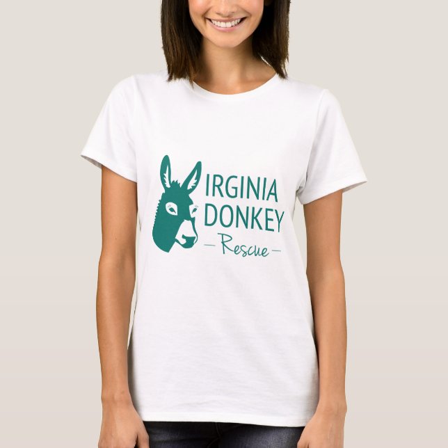 Virginia-Esel-Rettung T-Shirt (Vorderseite)