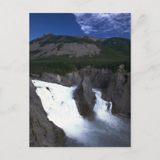 Virginia Falls on Nahanni River, NWT, Kanada Postkarte