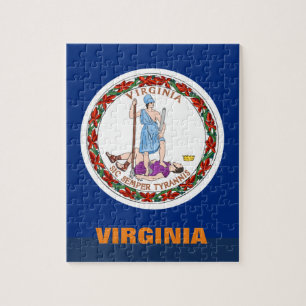 VIRGINIA FLAG PUZZLE