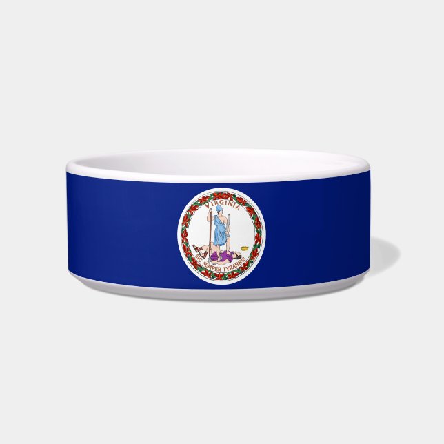 Virginia-Flagge Napf (Vorderseite)