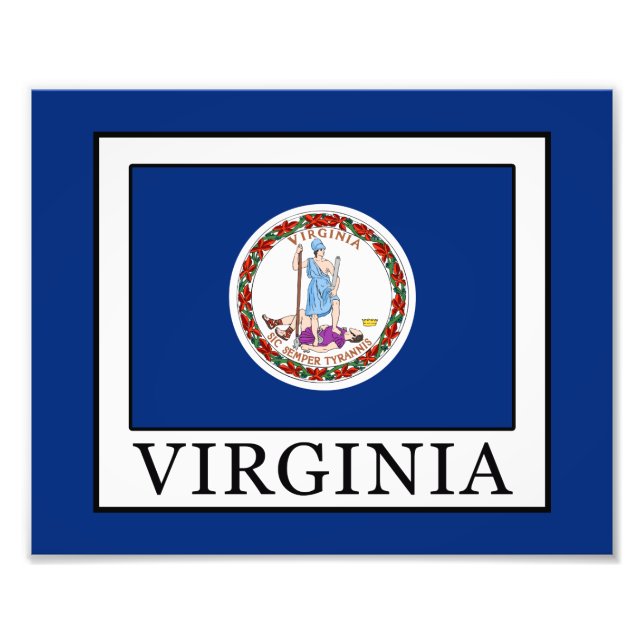 Virginia Fotodruck (Vorne)