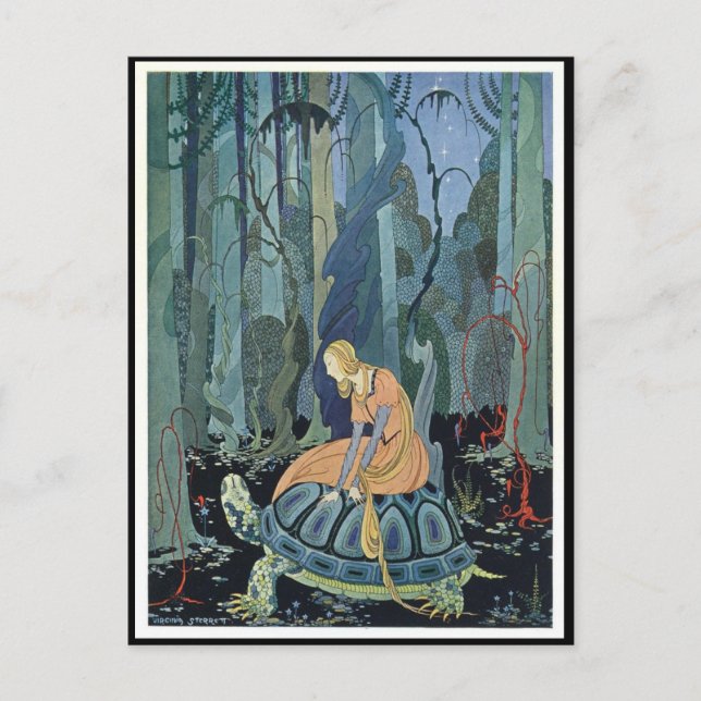 Virginia Frances Sterrett French Fairy Tales Postkarte (Vorderseite)