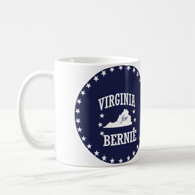 VIRGINIA FÜR BERNIE-SANDPAPIERSCHLEIFMASCHINEN TASSE (Links)