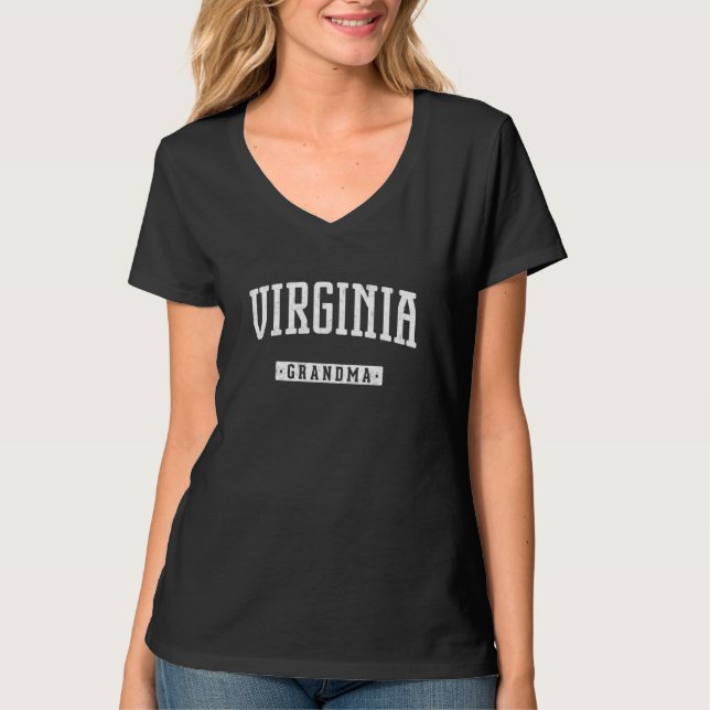 Virginia Grandma Vintage T-Shirt (Vorderseite)