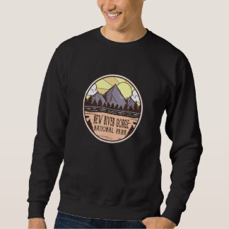 Virginia Hiking Hiker New River Gorge National Par Sweatshirt