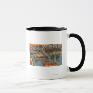 Virginia - Himmel-Line-Antrieb - großer Buchstabe Tasse