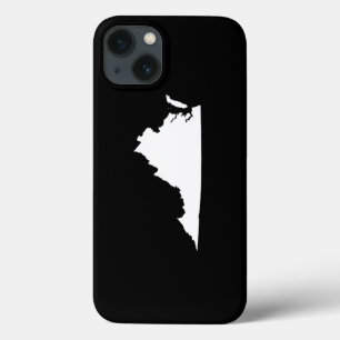 Virginia in Weiß und Schwarz Case-Mate iPhone Hülle