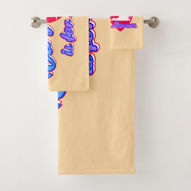 Virginia ist für Liebende Badhandtuch Set (Insitu)