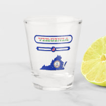 VIRGINIA MAP, VIRGINIA, USA. SAMER BRASIL