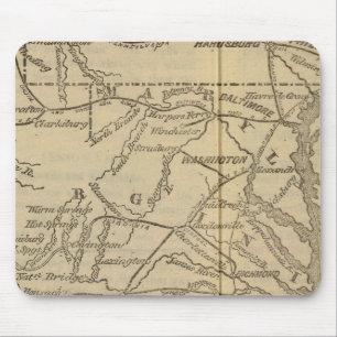 Virginia, Maryland, Delaware Mousepad