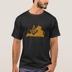 Virginia Masons Grand Lodge AF&AM Freemason Vater T-Shirt