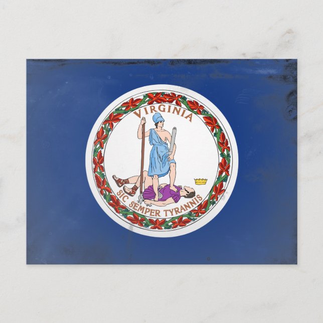 Virginia Postkarte (Vorderseite)