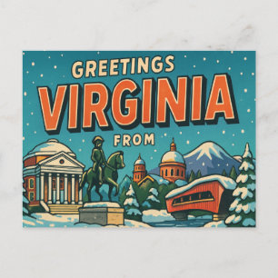 VIRGINIA Postkarte