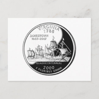 Virginia Postkarte