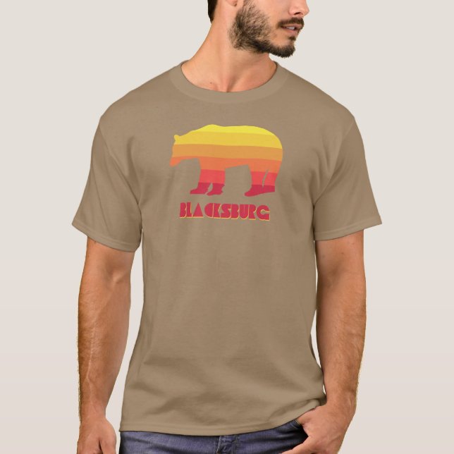 Virginia Rainbow Bear T-Shirt (Vorderseite)