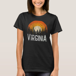 Virginia Retro Style Vintag 70er 80er 90s Zuhause T-Shirt