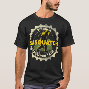 Virginia Sasquatch Research Team Bigfoot Glauver T-Shirt
