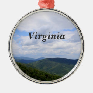 Virginia Silbernes Ornament