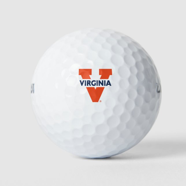 Virginia Split V Golfball (Vorderseite)