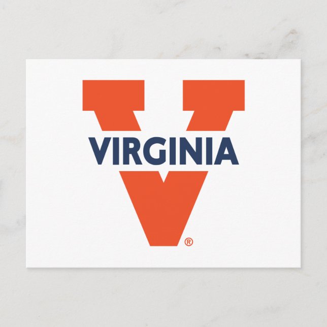 Virginia Split V Postkarte (Vorderseite)