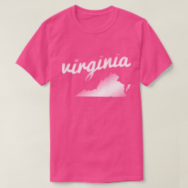 Virginia-Staat im Weiß T-Shirt