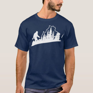 Virginia Staat Kartengift T-Shirt