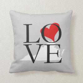 Virginia Staat Liebe Pillow Kissen