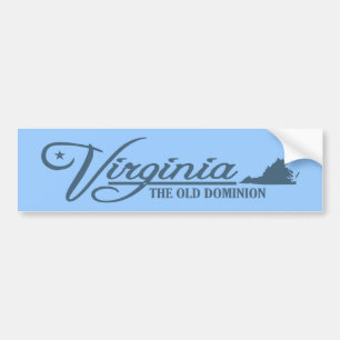 Virginia (Staat von meinen) Autoaufkleber