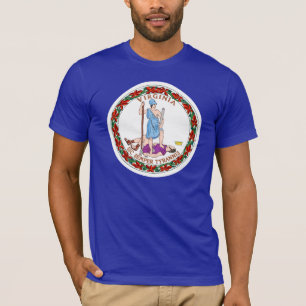 Virginia-Staats-Flagge T-Shirt