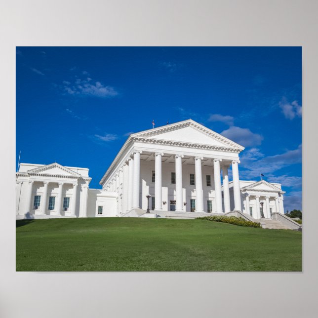 Virginia State Capitol Building Poster (Vorne)
