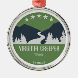 Virginia Strampler Ornament Aus Metall