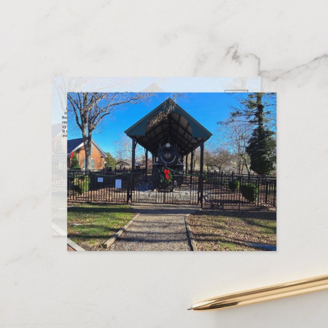 Virginia Strampler Postkarte (Vorderseite/Rückseite Beispiel)