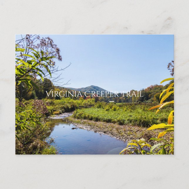 Virginia Strampler Trail Postkarte (Vorderseite)