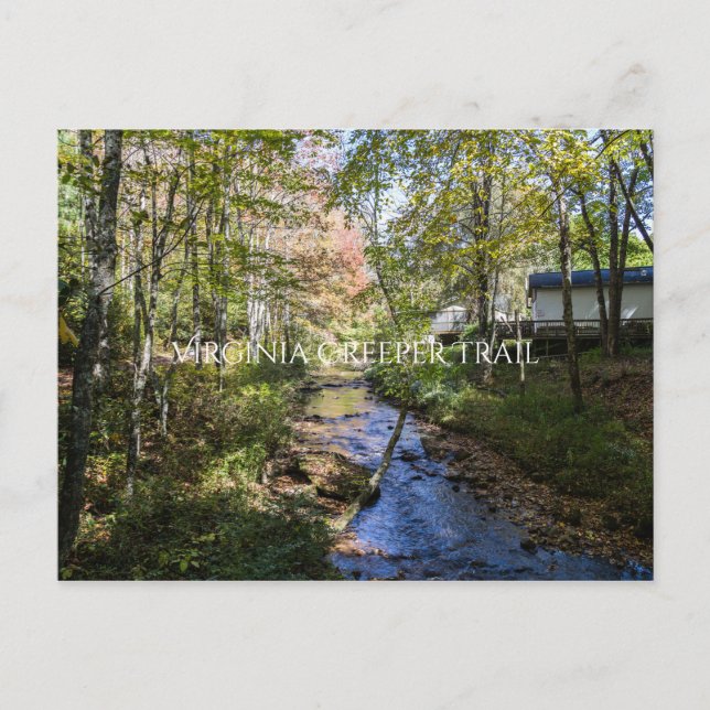Virginia Strampler Trail Postkarte (Vorderseite)