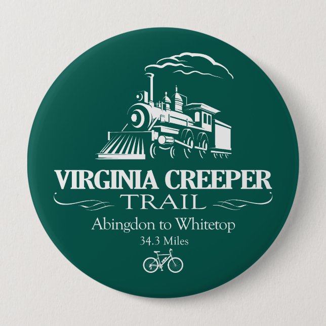 Virginia Strampler Trail (RT) Button (Vorderseite)