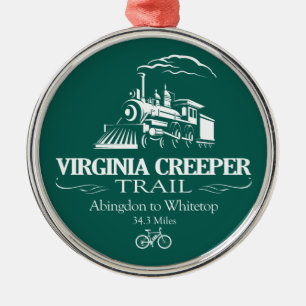 Virginia Strampler Trail (RT) Ornament Aus Metall