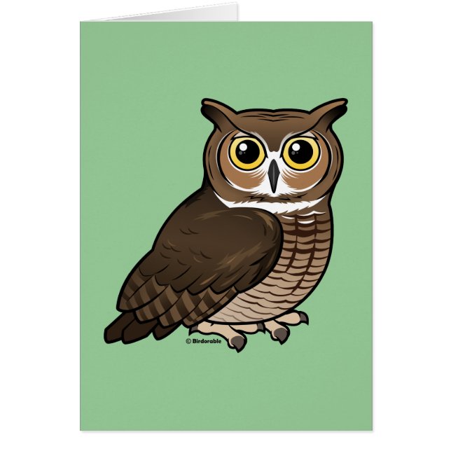 Virginia-Uhu (Vorne)