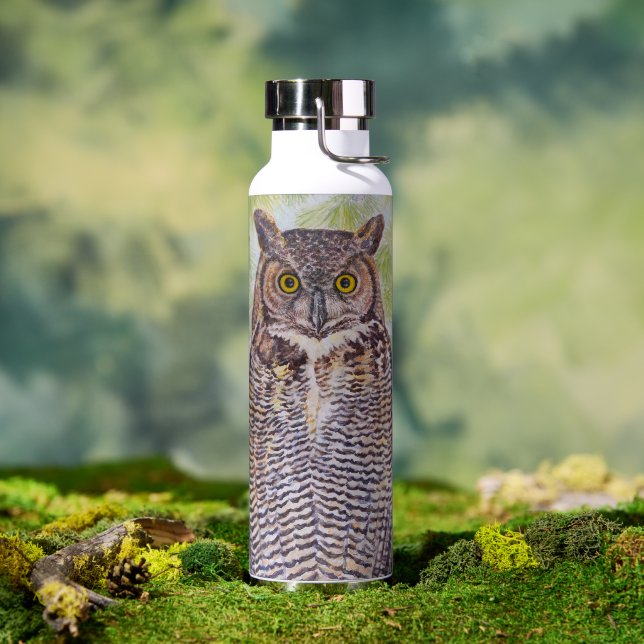 Virginia-Uhu Trinkflasche (Außenbereich)