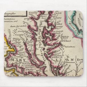 Virginia und Maryland Mousepad
