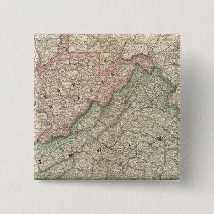 Virginia und West Virginia 2 Button