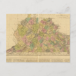 Virginia USA Postkarte