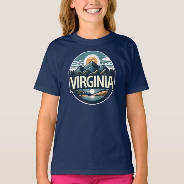 Virginia, USA T-Shirt (Vorderseite)