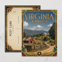 Virginia Vintage Art Deco Golden Age