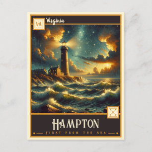 Virginia   Vintage Postkarte