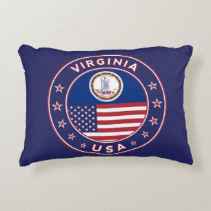 Virginia, Virginia-Aufkleber, Handy, Totbeutel, Dekokissen