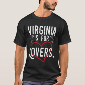 Virginia Virginia ist 4 Print T-Shirt