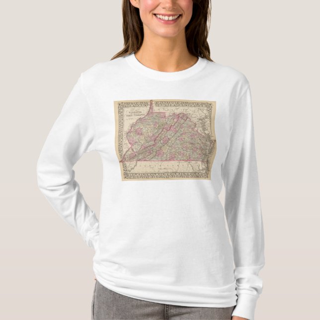 Virginia, W Virginia T-Shirt (Vorderseite)