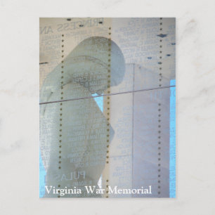 Virginia War Memorial Postcard - Richmond, Virgini Postkarte
